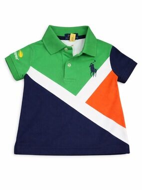 🔥RARE Polo Ralph Lauren 2T Striped Polo – Special Edition | Excellent Condition